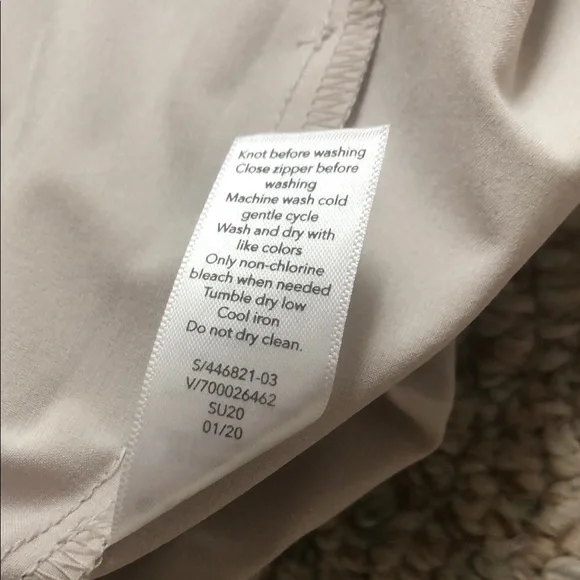 Athleta Revive Wide Leg Cream Halter Jumpsuit - Picture 10 of 13